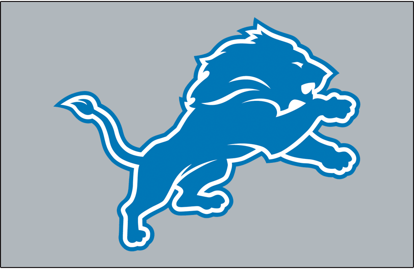 Detroit Lions 2017-Pres Primary Dark Logo iron on transfers for clothing